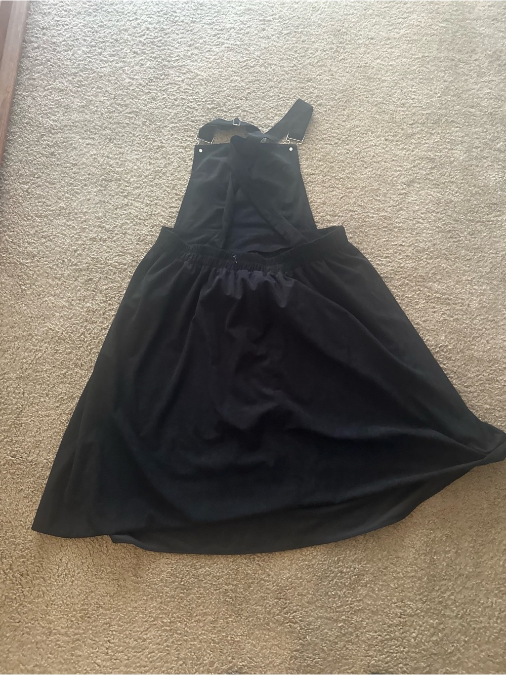 BloomChic Black Pinafore Dress with Cute Cat Face - Picture 2 of 4